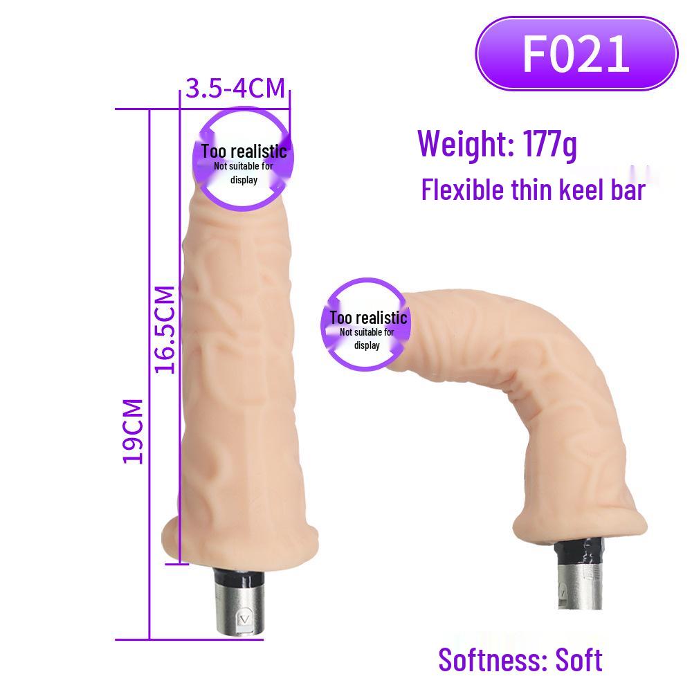 Three-hole Realistic Dragon Bone Adult Sex Toy Accessory