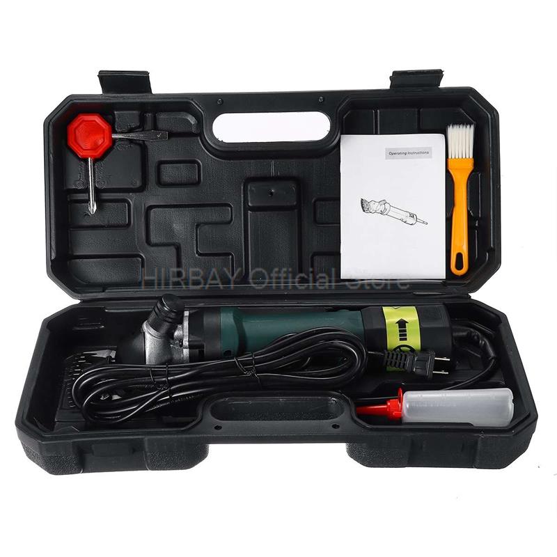 690W 6 Speed 13 Teeth Electric Sheep Pet Hair Clipper Shearing Kit Shear Wool Cut Goat Pet Animal Shearing Supplies Farm Cut