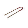 Arac.9 Acrylic Long Chain - Brown