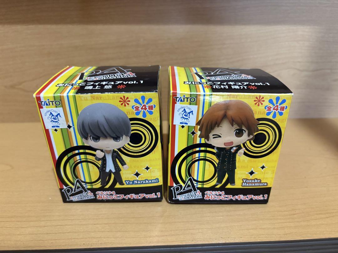 

[USED] Taito Persona 4 Mini Figures Yosuke Hanamura and Yu Narukami 10472 10472