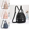 Stylish High-quality Macaron Color Backpack Fashionable Versatile Handbag With Zipper Closure