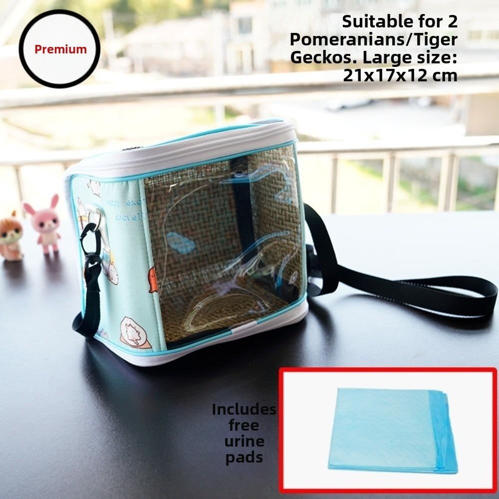 Nylon Outdoor Bird Pouch Cute Pattern Pet Cage Handbag New Parrot Carrying Bag  Travel Use