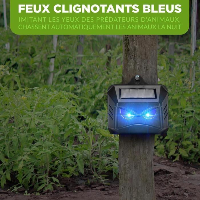 Isotronic répulsif solaire contre les animaux sauvages - lot de 10