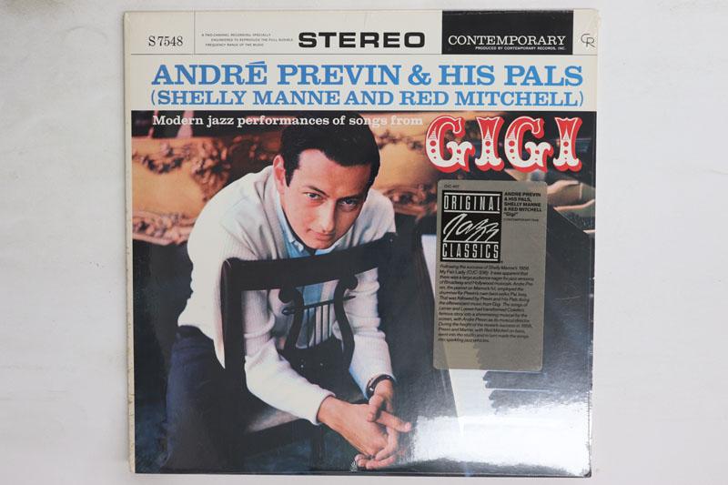 LP Record ANDRE PREVIN Modern Jazz Performances Of Songs F OJC407 CONTEMPORARY 1989 US Jazz Used