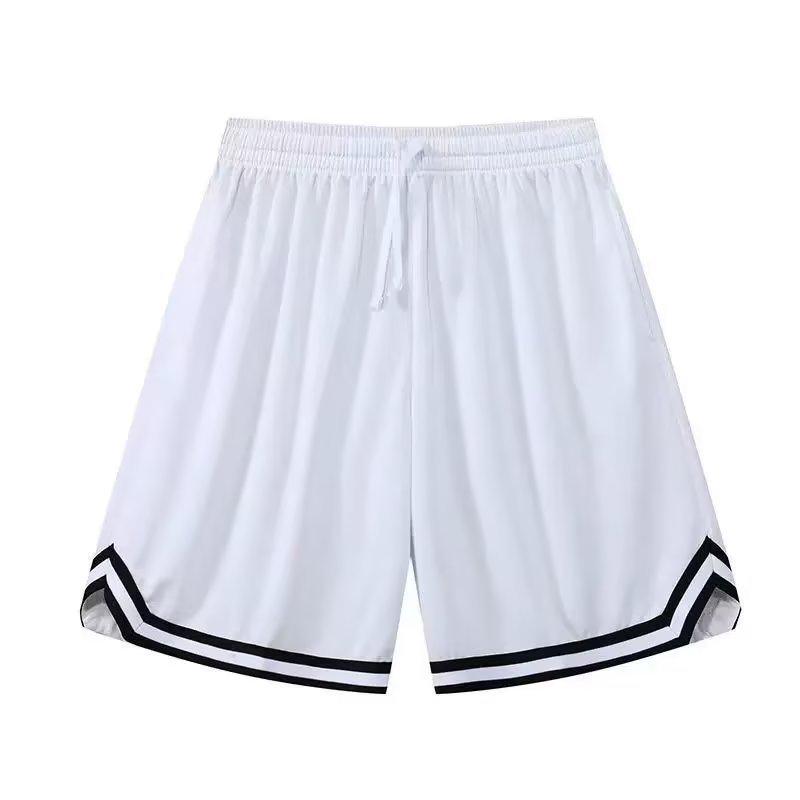 Løse hurtigtørkende basketballshorts i mesh for menn - Unisex sommer is-silke strand treningsklær