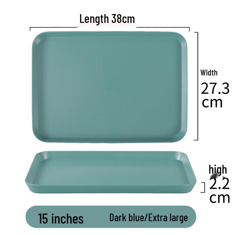 Nordic Melamine Rectangular Serving Tray