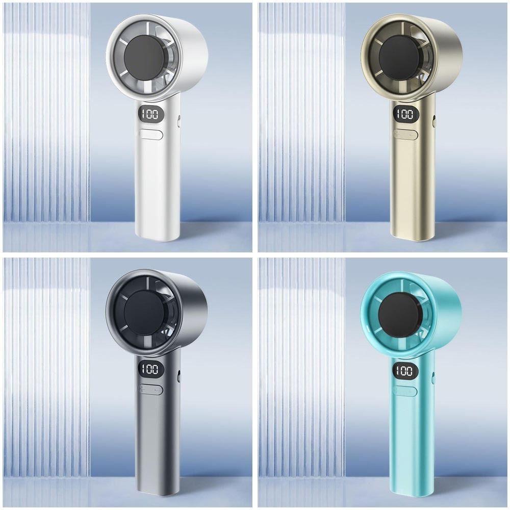 Adjustable Turbo Handheld Fan ABS Cooling Fan Portable Mini Fan Camping