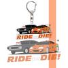 The Fast Keychain for Bag Pendant Fashion Furious KeyRing Gifts Jewelry Accessories Gifts for Friends