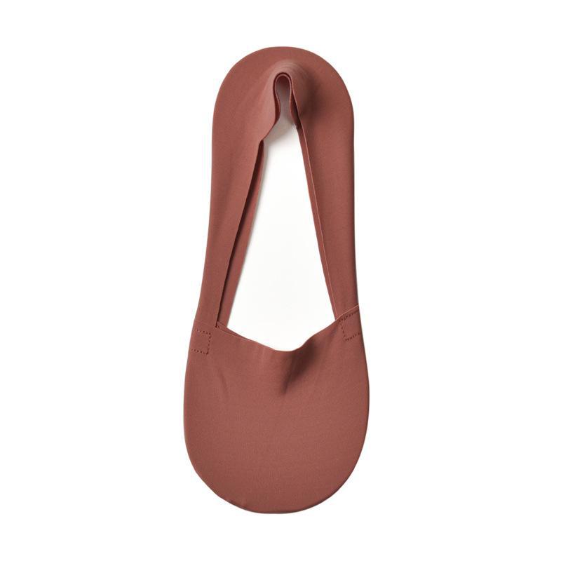 Women's Summer Non-Slip Invisible Boat Socks - Thin, Breathable Ice Silk with Deodorant Pure Cotton Bottom