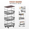 Kitchen Thickened Fruit and Vegetable Rack Multi-functional Rack Multi-layer Storage Rack Floor Trolley Rack