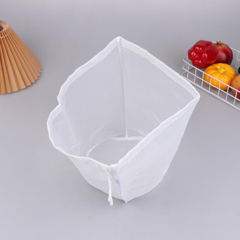Soybean Filter Net Bag Nylon Liquid Filter Net Milk Coffee Filter Net Bag Reusable Fine Mesh Squeeze Strainer Bag Kitchen Tool