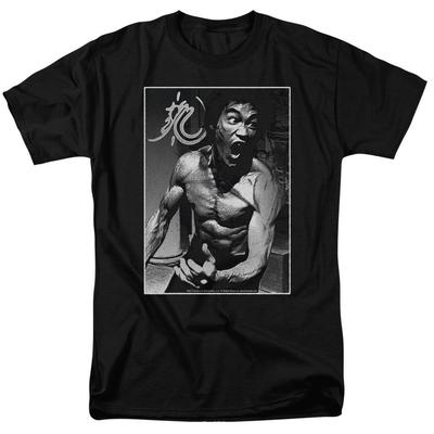 T-shirt da adulto con licenza Bruce Lee Furia Focalizzata