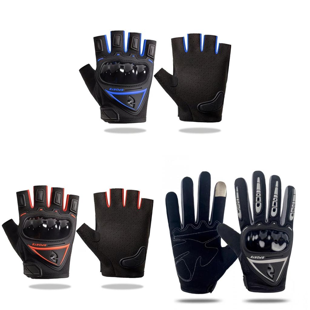 Outdoor Motorcycle Riding Gloves Long Finger Nonslip Durable Gear For Offroad Riders