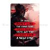 Samurai Motivation Quotes Anime Wallpaper Metal Sign Club Club Cinema Designing Plaques Tin Sign Poster