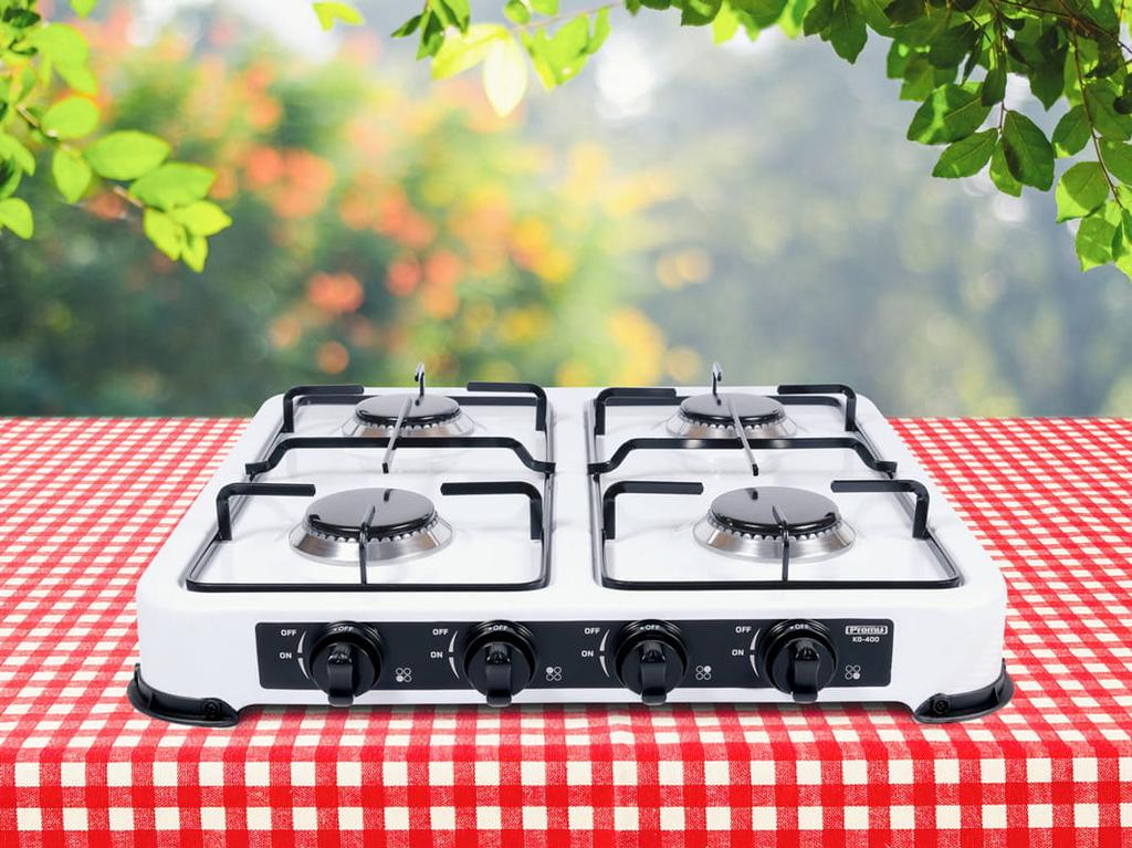 Promis Gas Stove Kg400 Silver