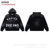 Americká Vintage Volná Mikina s Výšivkou a Kalhoty Širokého Střihu Set Pro Dospívající Ležérní Streetwear