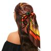 90*90cm Silk Scarf Scarftop Headwraps For Woman Fashion Four Seasons Hair Accessories Hijab Foulard Bandana Femme Headscarf