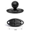 1 Set Compatible 25Mm Double Ball Socket Arm 1 Inch Ball Mount With Magnetic Suction Cup Base Support Ram Mount For Phone Gps