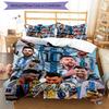 Messi World Cup Champion Personalized Name Bedding Set,Cozy Bed Linen for Teen Boys Bedroom Decoration,Perfect Birthday Gift,Washable Duvet Cover with
