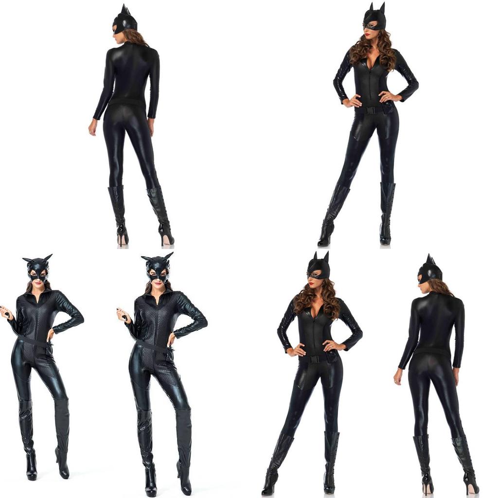 Halloween Costume Catwoman Cosplay Dress For Party Event And Stage Performance