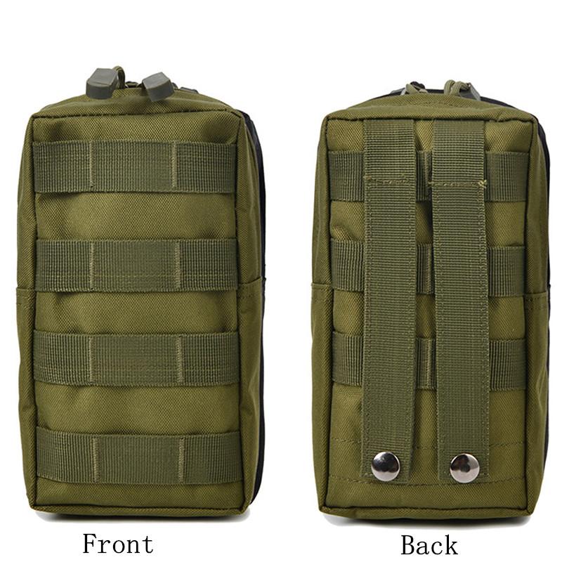 600D Oxford Outdoor Militärische Taktische Tasche EDC Molle Werkzeug Reißverschluss Hüfte Zubehör Strapazierfähiger Gürtel Camouflage Tasche Jagd Airsoft