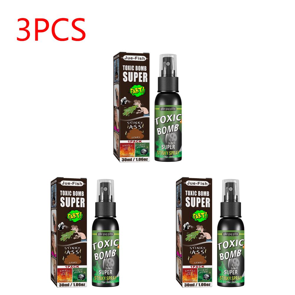 30ml Fart Gag Spray Prank Joke Halloween Spray Can Stink Party Supplies Stinky Fart for Adults Kids Halloween Funny
