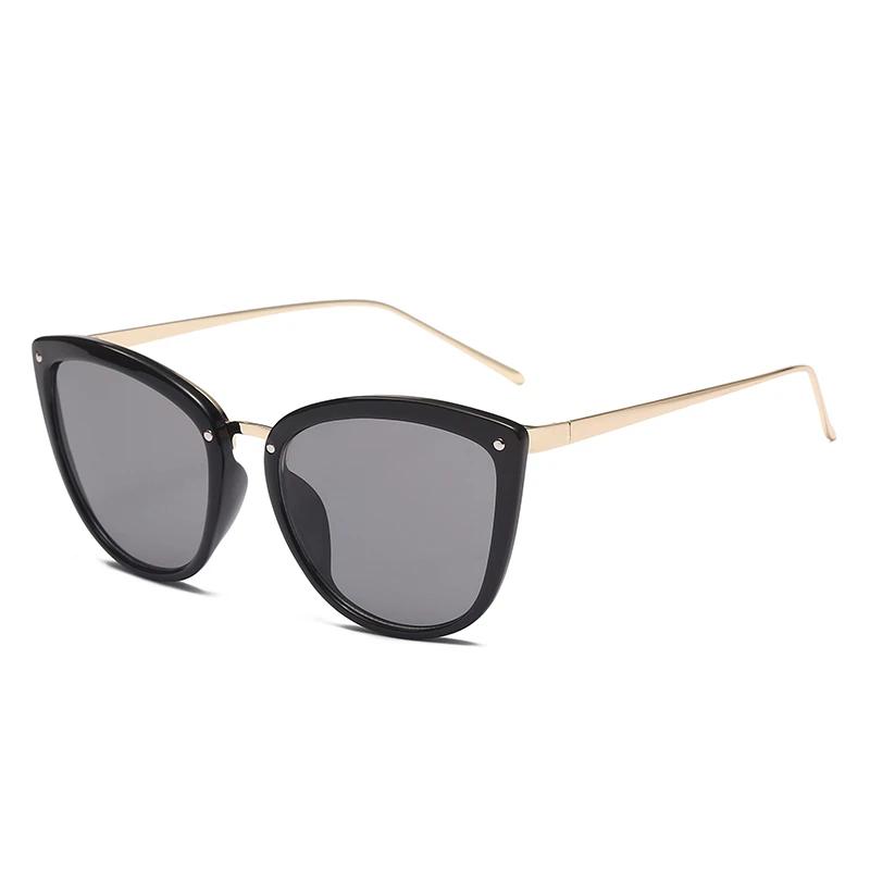 0 -0.5 -0.75 -1.0 To -4.0 Women Cat Eye Prescription Sun Glasses For The Nearsighted Spectacles Transparent Tea Frame