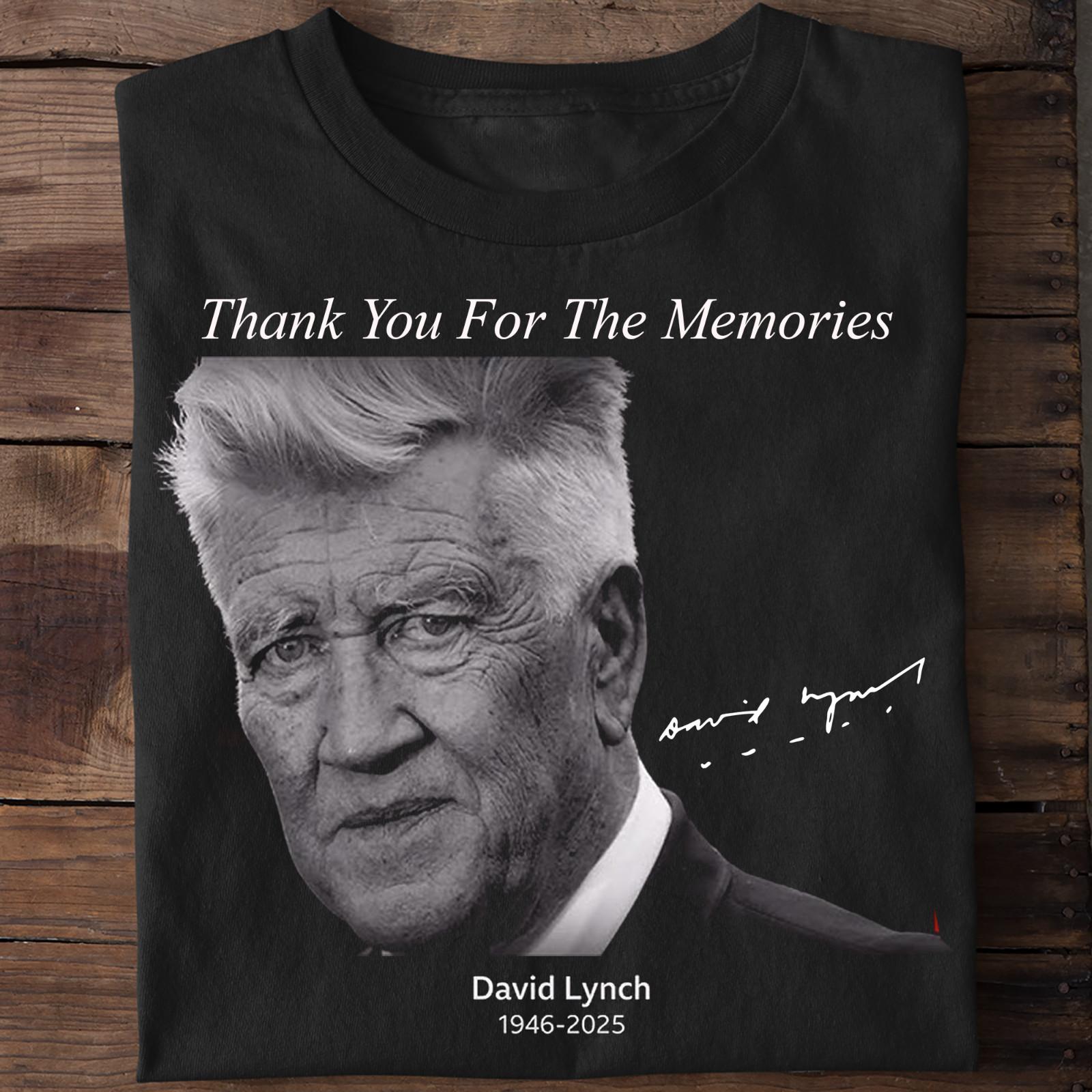 26 Thank You For The Memories David Lynch Gift For Fan S to 5XL T-shirt TMB4665 Unisex T-Shirt XL