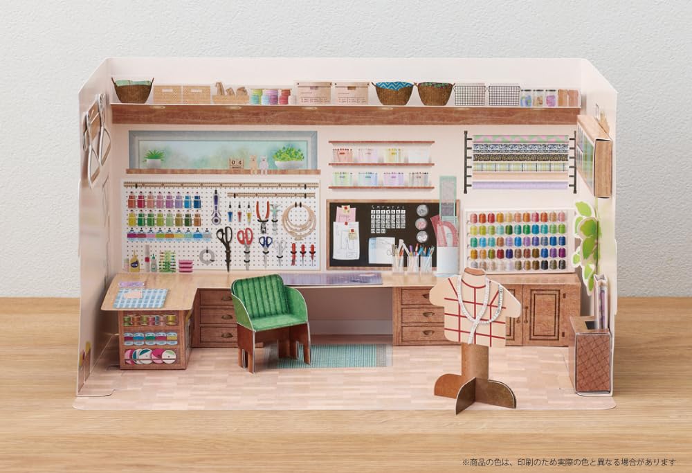 Clover Papercraft Oshikatsu Foldable Paper Studio Atelier Craft with Your Favorite Anime Fan Kit, Ver. (59-004)
