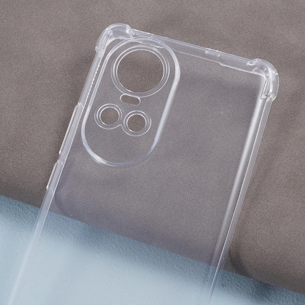 For Oppo Reno10 5G (Global)/Reno10 Pro 5G (Global) Case Anti-drop Clear TPU Cover with Lanyard