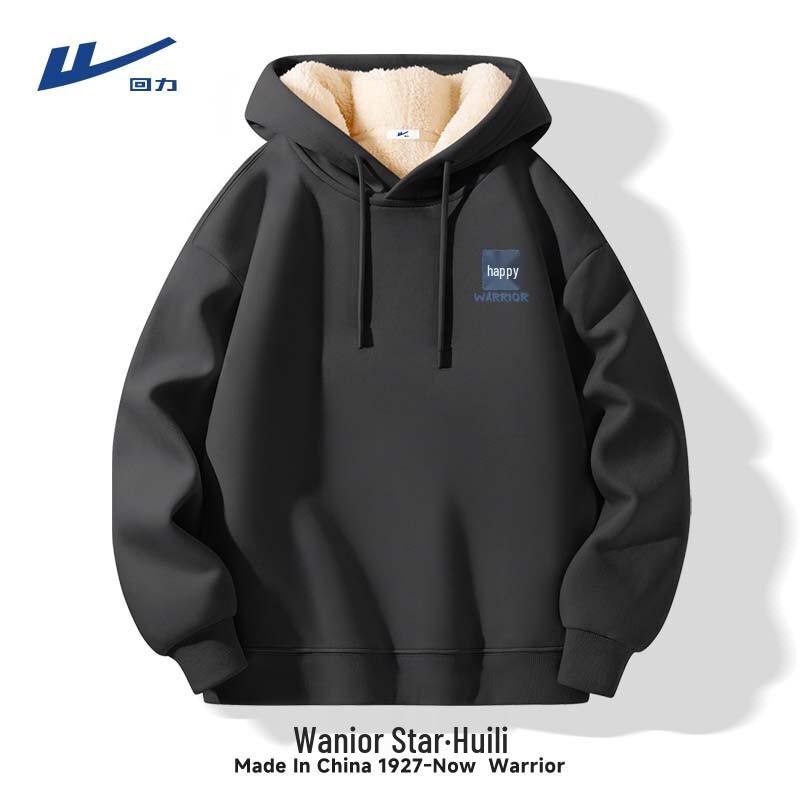 Warrior Men s Lambswool Hooded Fleece Pullover 2XL