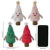 1Pc Christmas Decoration Products Creative Christmas Tree Shaped Doll Ornament 3D Christmas Tree Desktop Decoration Tree