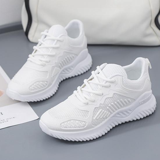 New Sports Women's Shoes Coconut Running Shoes Wild Breathable Single Net Shoes Women Fashion Trend Soft Shoes