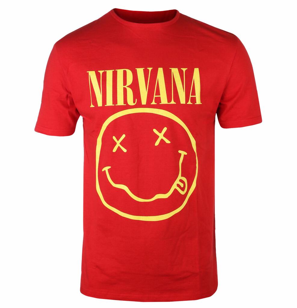 Retro Nirvana Graphic Cotton Tshirt Unisex Summer Short Sleeve Fashion Brand Tee Luxury Casual Vintage Tees