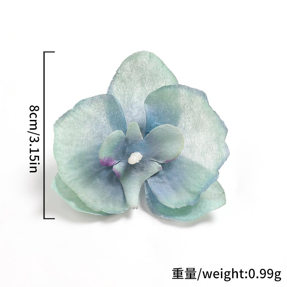 10Pcs Butterfly Orchid Artificial Flowers 8CM Fake Flowers For Home Decor Wedding Decorations Ornaments Garland Gift Accessories