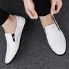 Fashion Men's Genuine Leather Casual Shoes Soft Soles Comfortable Loafers High-quality Brand Commuting Versatile Men's Walking Shoes