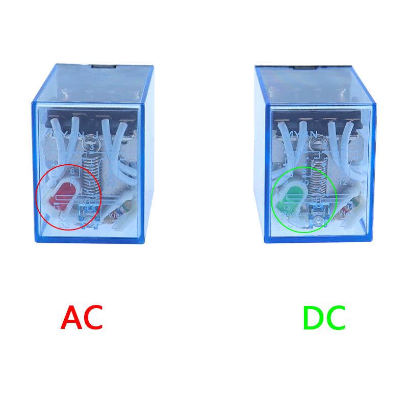 1PCS MY4 General Purpose Relay 4pdt,14pins Relais DC 12V/ 24V /110V 220V Relay MY4 Switch