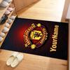 Manchester Customize Text Area Rug Suitable for Foyer Hallway Outdoor Dining Room Anti-slip Rug Office home decor Perfect Birthday/Christmas Gift Idea