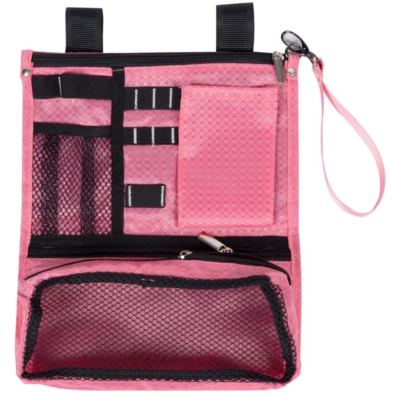 Golf Valuables Pouch Multifunctional Golf Bag Organizer Practical Golf Pocket Golf Accessory Bag Pouch for Outdoor розовый