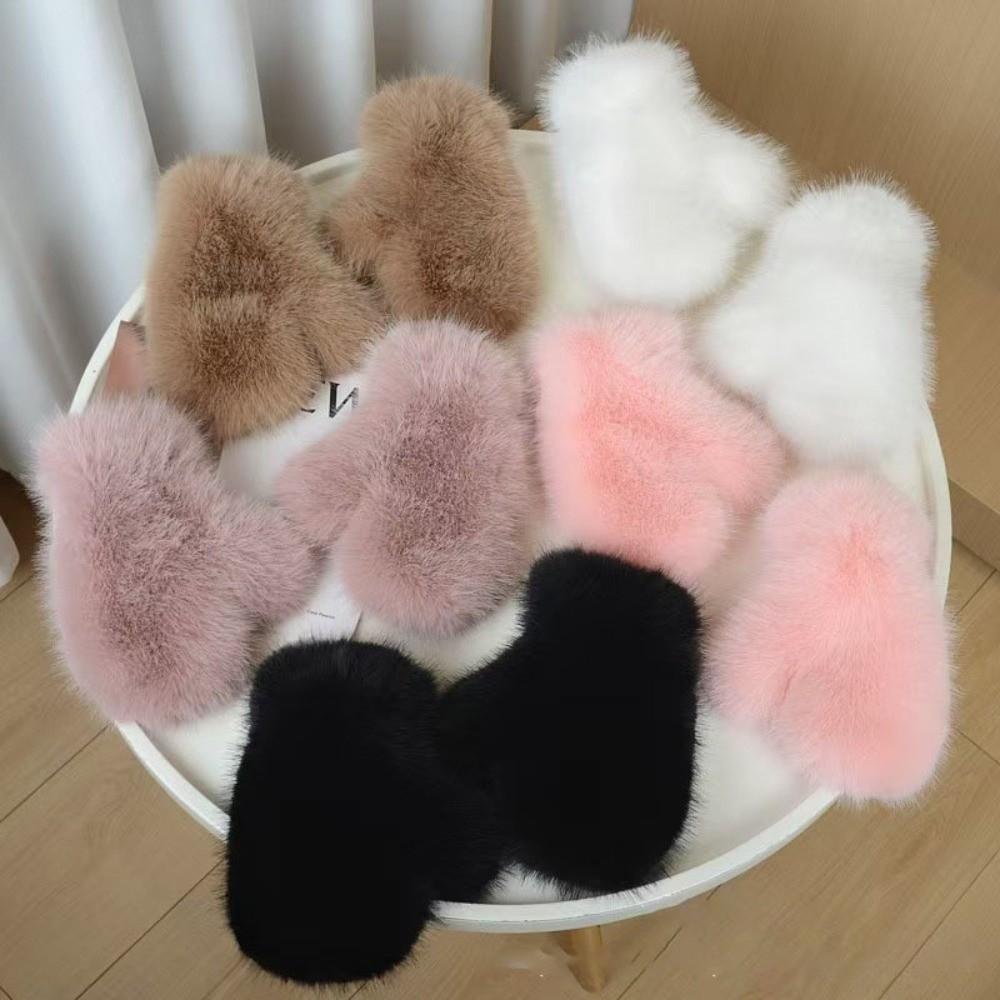 New Soft Winter Warm Gloves Warm Fleece Driving Mittens Full Finger Skiing Gloves Autumn and Winter