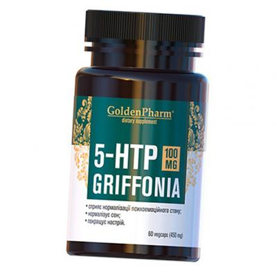 5-Hydroxytryptofan z extraktu Griffonia, 5-HTP Griffonia 100, 60 vegcaps (72519004)