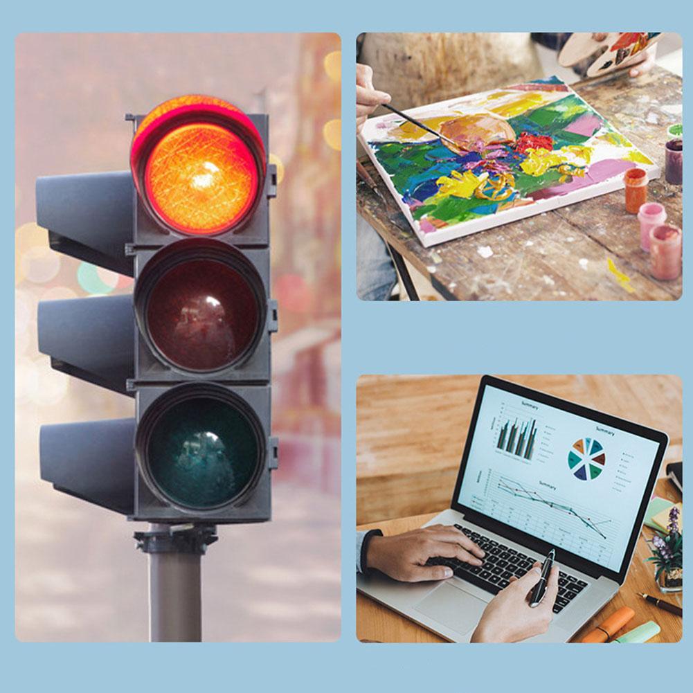 1 PC Colorblindness Color Weakness Amblyopia Corrective Glasses Eyeglass For Red Green Color Blindness Vision Care