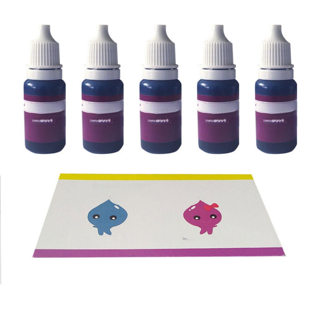 5PCS Water Quality Testing Reagent Calcium Magnesium PH-Chlorine Water Quality Test Swimming Pool Liquid Hydroponics Tester