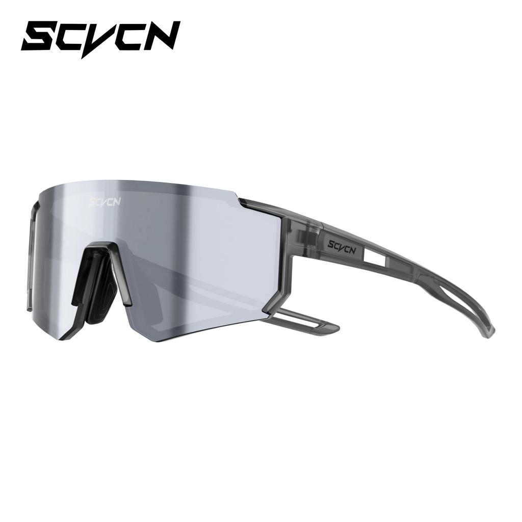 SCVCN Kinder Sportbrille Kinder Rennrad Radsport Brillen Photochrome UV400 Schutzbrillen Outdoor Radfahren Teenager Sonnenbrillen