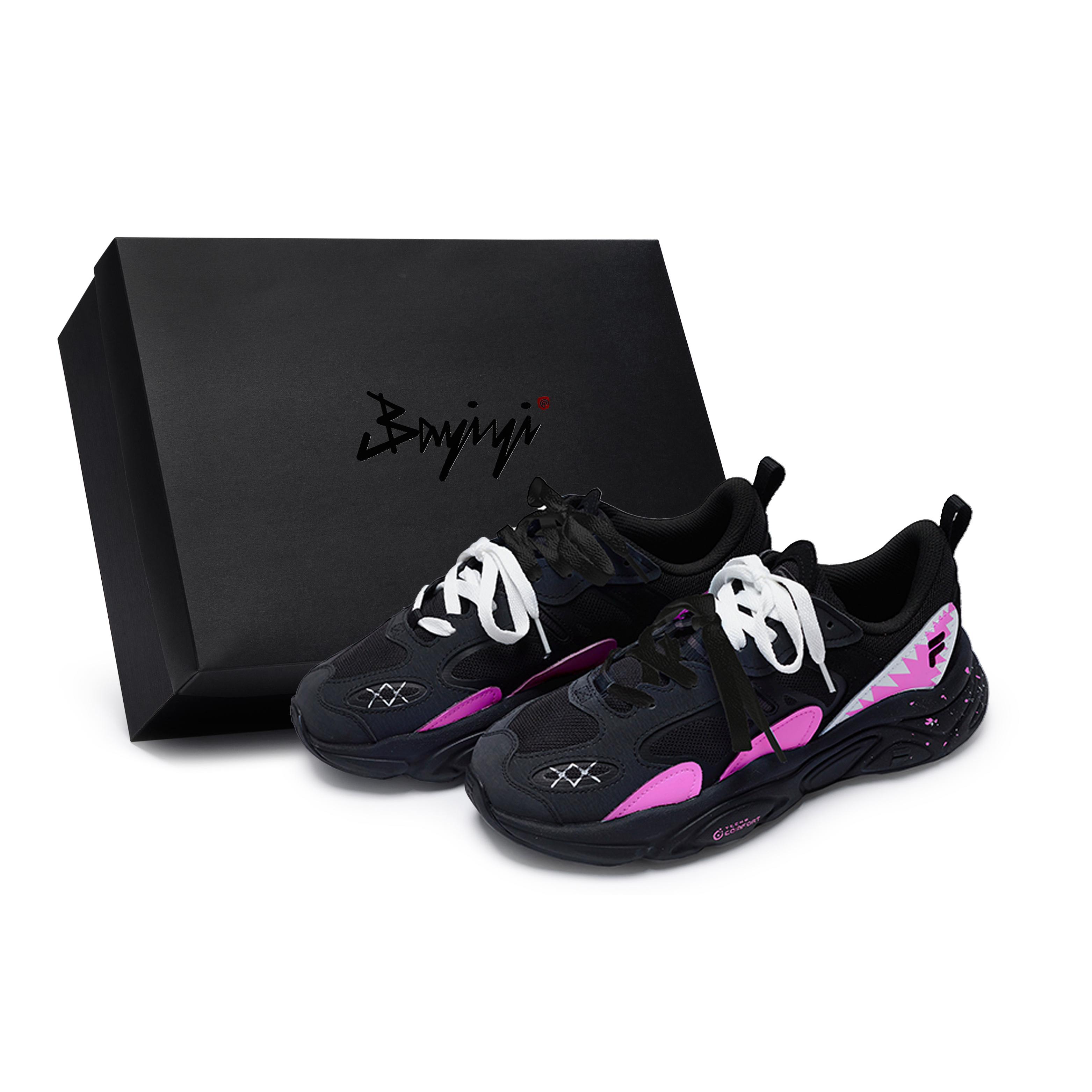 FILA Mars 2 Mars 2.0 811 Manufacturing, Tide Barbie Pink, Special Shoe Box Low top Casual Shoes Men s Black Pink White F12M141116FBK(Team80SBOX) 44.5