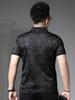 European-Style Floral Men's Short-Sleeve Polo Shirt 2026 New Summer Turn-Down Collar T-Shirt Trendy Casual Half-Sleeve Top for Men
