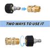 Non-slip Quick Connection Connectors Female Swivel Pressure Washer Adapter  Pressure Washer