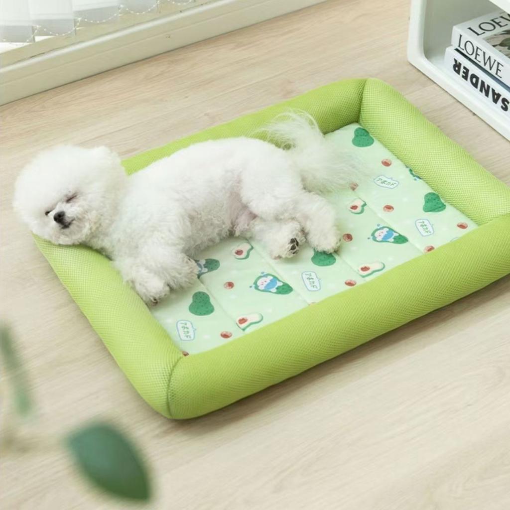 S-XL Breathable Dog Bed for Bichon Frise All Seasons Sleeping Cat Bed Waterproof Dog Pad Hight Elastic Bed for Dogs Cats Pet