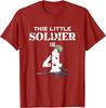 This Little Soldier Is 4th Birthday Military Camo Graphic Tee Kids Casual Cotton TShirt