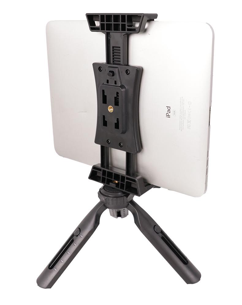 Universal Expandable Tablet & Phone Holder with 1/4” Screw Hole for Photography & Live Streaming
